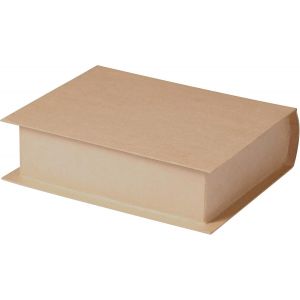 D&eacute;copatch BT025O - Un support en papier brun m&acirc;ch&eacute; 11x9x8 cm, Boite &agrave; bijoux - Neuf