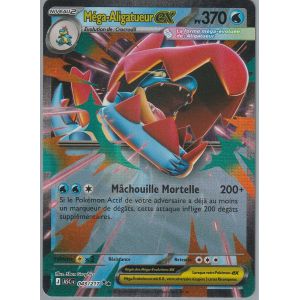 Carte Pok&eacute;mon - M&eacute;ga-Aligatueur Ex - 043/217 - Ultra-Rare - H&eacute;ros Transcendants - Neuf