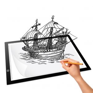 Table lumineuse LED A3 5 mm, ultra legere, portable, pour dessin professionnel, a brancher - Neuf