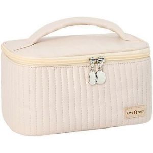 Sacs à cosmétiques,pochette à fermeture éclair,sac de pinceaux de maquillage,organisateur cosmétique de voyage imperméable,trousse de maquillage mignonne pour femmes et filles - Neuf