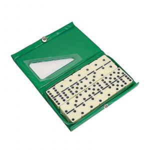 Jeu de puzzle dominos, jeu de voyage amusant et classique pour enfants, rouge-Vert - Neuf