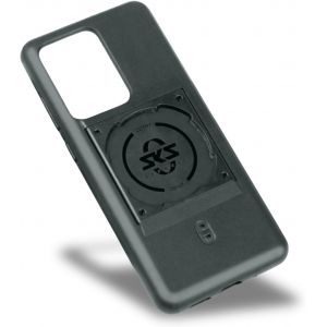 JGD-COMPIT Cover pour Samsung S20 Ultra, Housse de t&eacute;l&eacute;phone Portable avec Dispositif de Fixation (Compatible avec Le syst&egrave;me COMPIT, Plastique bi-composant r&eacute;sistant, Toucher agr&eacute;able), Noir - Neuf