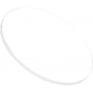 Kal-Lentille En Cristal De Verre De Montre, 25mm Diam&egrave;tre 0,8mm &Eacute;pais, Remplacement De Verre De Montre Min&eacute;ral Ultra-Transparent Rond Plat - (Pour R&eacute;parations Bricolage D'horloger) - Neuf