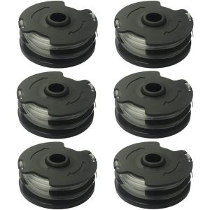 Bobine De Fil Pour Parkside Prta 20-Li A1 / B2 / C3 Bobines De Fil De Rechange Pour Débroussailleuse Sans Fil Lidl Parkside Prta 20-Li A1 / B2 / C3, Prt 300 A1, Prt 550 A1 / A3 (6pcs) - Neuf