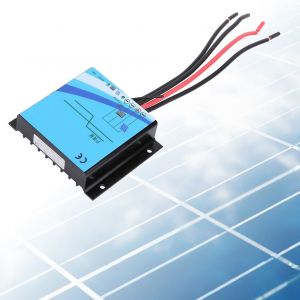 HJLIAN Controleurs solaires etanches 12 V 24 V, controleur de charge solaire (10 A) - Neuf