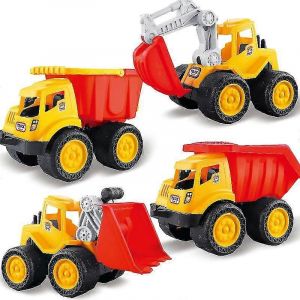 Children's Excavator Beach Construction Truck Dump Truck Model Boys' Toys-Chargeur - Neuf