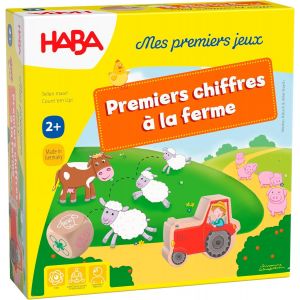 Mes Premiers Jeux-Premiers Chiffres À La Ferme-Apprendre À Compter-Jeu De Société Enfant-Jeu Coopératif Et Éducatif-2 Ans +-305879 - Neuf