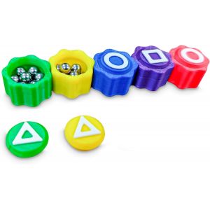 Eryi-- 5 Pièces Jeu Gonggi Coréen Original - Les Osselets Coreens Jeux Traditionnel Coreen - Gonggi Korean - Jeux De Voyage Et De Poche Gongi - Osselets Jeu Plastique Gong Gi (Sac En Plastique) - Neuf