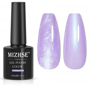 Gel Vernis À Ongles Miroitant Effet Perle Violet Sirène Gel Pour Ongles Uv/Led Lampe À Ongles Bricolage/Salon De Manucure 10 Ml - Neuf