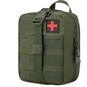 Sac médical militaire ifak d'urgence,Sac banane tout pour homme de grande capacité adapté pour la survie,l'alpinisme,la moto,le vélo edc Bag - Neuf