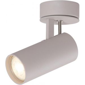 Kal-Spots De Plafond Gris Sable Plafonnier Led Gu10 5w 3000k Blanc Chaud Spot Éclairage Mur Orientable Pour Interieur Cuisine Chambre Salon, Aluminium - Neuf