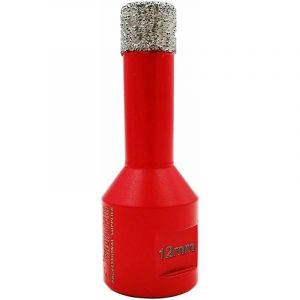 Forets Diamant 12mm Trépans de Forage avec Filetage M14 pour Perçage à sec en Porcelaine Carrelage Granit Marbre - Neuf