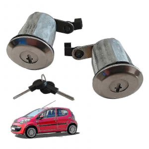 Jeu de clés pour serrures à cylindre des modèles Peugeot 107, Citroën C1 et Toyota Aygo de 2005 à 2014 Édition 0731 - Neuf