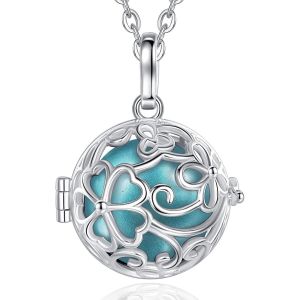 Collier Bola De Grossesse Avec Mélodie Douce Pendentif Grelot Musical Pour Femme Enceinte Future Maman, 2 Chaînes - Neuf