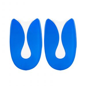Silicone Talonnettes Une Paire Ushaped Talon Tasses Doux Coussin De Gel Absorbant Les Chocs Pour Les Chaussures - Neuf