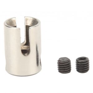 Coupelle D'arbre D'entree Rc, Coupelle D'arbre De Transmission Central En Acier Arac5062, Pieces De Mise A Niveau Pour Voiture Rc Arrma Serie 1/7 1/8, Argent - Neuf