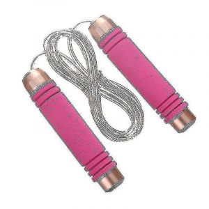 Corde À Sauter Lourde Pour Femmes Et Hommes Avec Corde En Pvc Audacieuse Réglable Et Poignée À Roulement À Billes En Aluminium,Parfaite Pour L'entraînement Croisé - Neuf