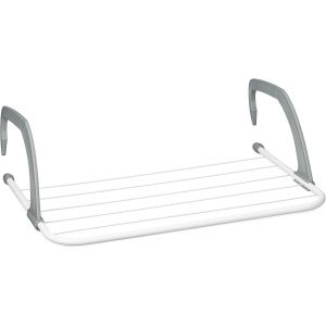 KGABERY-Séchoir À Linge-Étendoir À Suspendre Pour Radiateur Et Balcon,Petit Format,Grande Capacité D¿Étendage De 3 M,Blanc,50 Cm De Longueur - Neuf