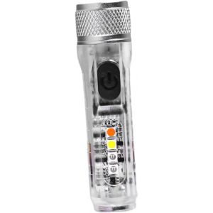 Mini Lampe De Poche Led Rechargeable Avec Zoom Torche De Cl&eacute; &Eacute;clairante Lumens Pour Camping Et Activit&eacute;s Plein Air - Neuf