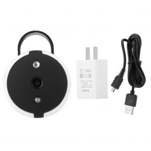 Mini camera de surveillance WiFi HD 1080P 110-240 V avec vision nocturne (prise americaine) - Neuf
