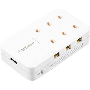 1s Lipo Battery Charger Board 6 Ports Type-C Portable Charger 4.35v 1a 1s Lihv Charger For 1s Rc Drone Quadcopter Lipo Battery With Bt2.0/Ph2.0 Connector Like 300mah 1s Lipo Battery-Betafpv - Neuf