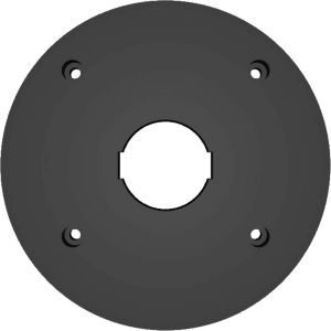 KAL-Plaque De Base 2608000333 - Plaque De Fraisage Compatible Avec Bosch Gfk600 Gfk 600 550 Gfk550 Professional - Plaque De Base - Neuf