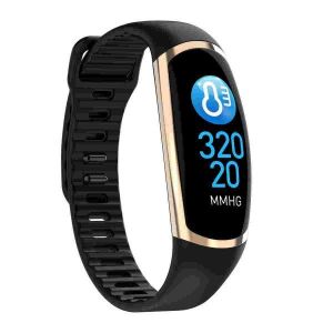Montre De Sport R16 Hr Avec Tensiom&egrave;tre Et Moniteur D'oxyg&egrave;ne - Bleu - &Eacute;tanch&eacute;it&eacute; Ip67, Modes Multisports, Compatible Bluetooth - Neuf