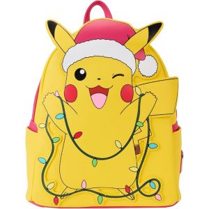 POKEMON - SAC A DOS - LOUNGEFLY - HOLIDAY PIKACHU - Neuf