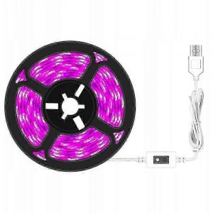 Lampe De Croissance,Bande Lumineuse Végétale Étanche Intelligente 2m Système Led Lumière De Croissance,Bande Lumineuse De Croissance Pliante À La Main Intelligente 2m - Neuf