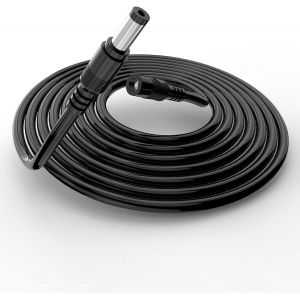 Câble d'extension DC 8M Compatibilité avec Reolink caméras RLC-810A; RLC-823A; RLC-510A; RLC-520A; RLC-811A; RLC-820A; RLC-523WA; RLC-510WA; E1 Outdoor, Connecteur pour Adaptateur Secteur - Neuf