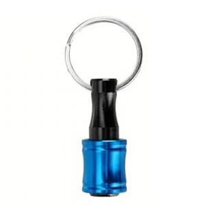 6 Pcs Porte-Cl&eacute;s Connecteurs Stable-Fixation Outil De Connexion De Porte-Cl&eacute;s &Agrave; D&eacute;gagement Rapide Pour Les Achats Bleu - Neuf