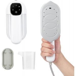 MEVRONISSHOP-Fer &agrave; vapeur de voyage pour v&ecirc;tements &agrave; vapeur portable avec tuyau mini l&eacute;ger 2 en 1 taille portable vapeur de voyage portable 180 &deg; poign&eacute;e rotative pliable 1200 W 15 s pour tissu robe - Neuf