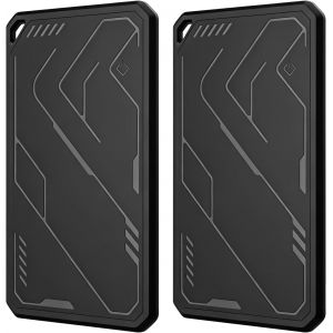 VornixorSarlshop-Lot de 2 cartes de suivi de portefeuille fines et rechargeables - Compatible avec carte Air Tag (iOS uniquement) - &Eacute;tanche IP67 - Pour &eacute;tiquettes de bagages, t&eacute;l&eacute;phones portables et - Neuf