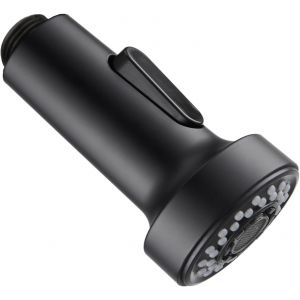 JGD-Robinet Cuisine de Rechange Douchette Tête de Robinet Amovible Universelle En Acier pro Tête 2 Types de Jet Douchette, Noir - Neuf