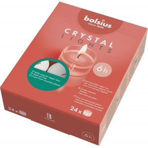 ERYI- Bougie Flottante, Cire De Paraffine Blanc, 4.5Cm L X 4.5Cm W X 3Cm H Sans Parfum Lot De 20 - Neuf