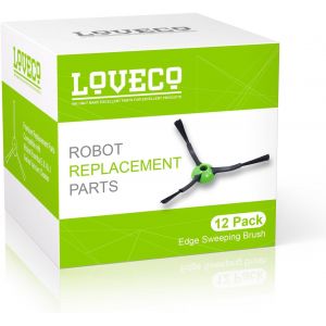 Lot de 12 brosses latérales pour iRobot Roomba I Serie i1+ i2+ i3+ i4+ i6+ i7+ i8+,J série j5+ j6+ j7+ j8+ j9+ - Neuf