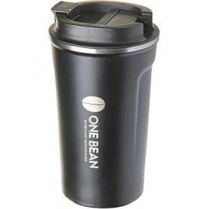 Eryi-Mug Isotherme Acier Inoxydable 500 Ml Noir, Tasse De Voiture Avec Couvercle Étanche, Café Et Boissons Chaudes Et Froides, Réutilisable - Neuf