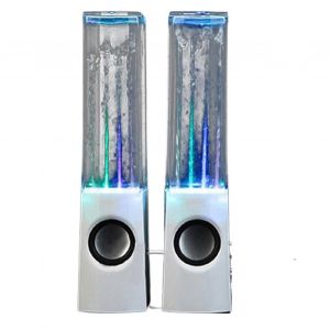 Enceinte dansante sans fil avec lumiere LED et fontaine pour la maison et les fetes - Neuf