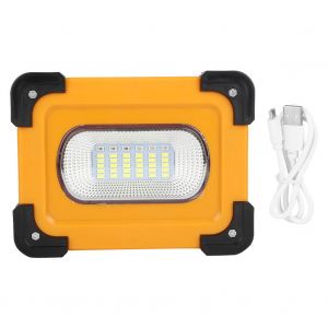 Hjlian Projecteur Led Portable A Chargement Usb, Lampe De Camping Etanche Sos Pour Urgences En Exterieur - Neuf