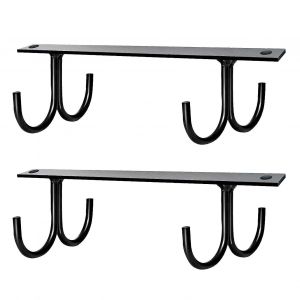 2pcs Porte-Gobelet Installation Facile Sous L'armoire Mug Crochets Crochet De Suspension De Tasse Peu Encombrant Pour La Cuisine &Agrave; La Maison Jikaixiang - Neuf