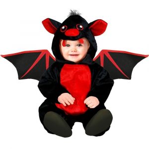 D&eacute;guisement Chauve-Souris Combi Ailes Rouge B&eacute;b&eacute; - Neuf
