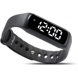 Montre D'apprentissage De La Propret&eacute; - Alarme Vibrante Silencieuse - Avec Jusqu'&agrave; 8 Alarmes Personnelles Et Alarme M&eacute;dicamenteuse, Carr&eacute; Violet., Moderne - Neuf