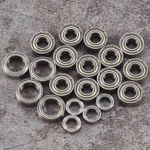 20pcs kit de roulement &agrave; billes pour Tamiya TT01 TT-01 TT01D TT01E TT01R DF02 1/10 RC voiture mise &agrave; niveau pi&egrave;ces JP - Neuf