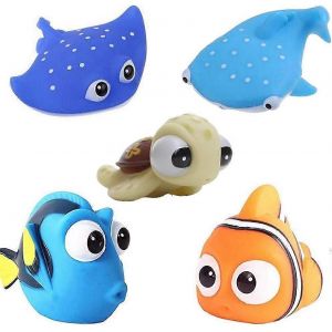 Jouets De Bain Pour Tout-Petits, Gar&ccedil;ons Et Filles, Bain Pour B&eacute;b&eacute;, Jouets De Poisson Mignons, Histoire Sous-Marine Joyeuse, &Eacute;claboussures D'eau - Neuf