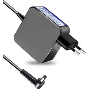 45W Alimentation 19V 2.37A Chargeur Ordinateur Portable pour ASUS X551 X751, Toshiba, Lenovo, MSI AD883220 Connecteur:5,5 x 2,5mm(Non Compatible avec 4.0 * 1.35mm) - Neuf