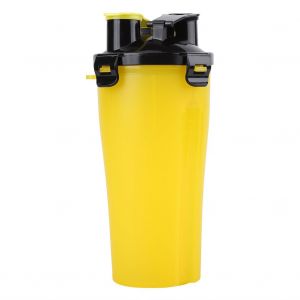 Hjlian Distributeur De Biberons Portable Pour Animaux De Compagnie, Gobelet D'eau Et De Nourriture Pour Chiens, Recipient De Voyage Pour Fournitures Alimentaires En Plein Air, Jaune - Neuf