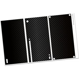 Film de protection autocollant pour console de jeux-En vinyle-Anti-rayures-Ajustement parfait-Autocollant-R139 (X,18 carbone)-Noir - Neuf