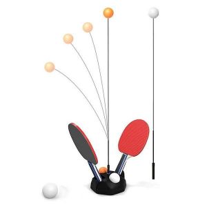 Ensemble D'entraînement De Tennis De Table Portable Pour Enfants - Réglable, Durable, Parfait Pour Jouer Seul Ou En Groupe, Améliore Les Compétences Et La Coordination - Neuf