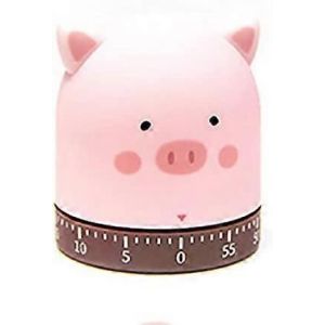 Minuterie De Cuisine 100 % M&eacute;canique,Ressort 60 Minutes Remontage Cadran 360 Chaton Rotatif Compte &Agrave; Rebours Oeuf - Neuf