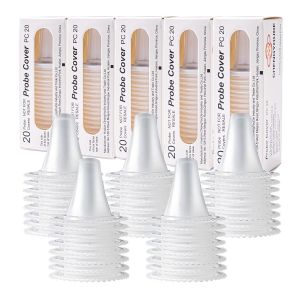200pcs Embouts Pour Auriculaire Braun-Capuchons De Remplacement Pour Prot&eacute;ger La Lentille Du Filtre De La Sonde,Compatible Avec Diff&eacute;rents Types.[C45] - Neuf